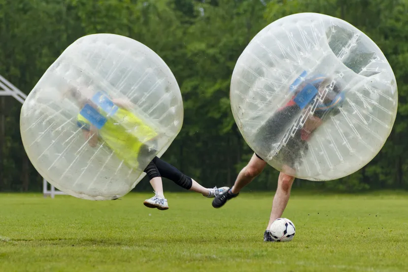 Bubble football