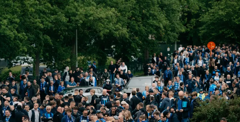 Omleiding door evenementenzone