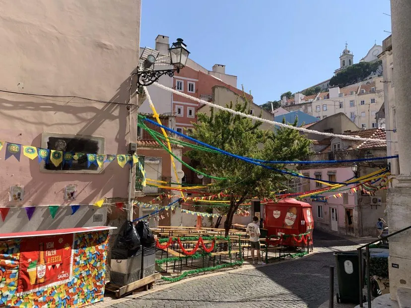 De historische wijk Alfama