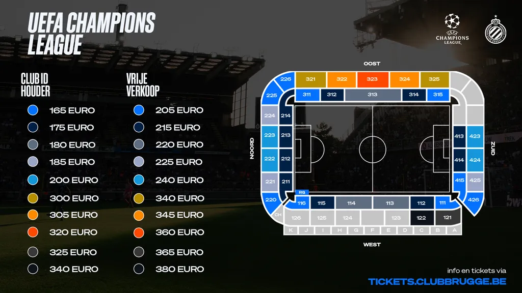 Champions league ticket sales online