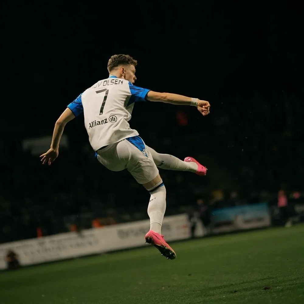 <p>Skov Olsen slaagde er niet in om het verschil te maken in de eerste helft. </p>