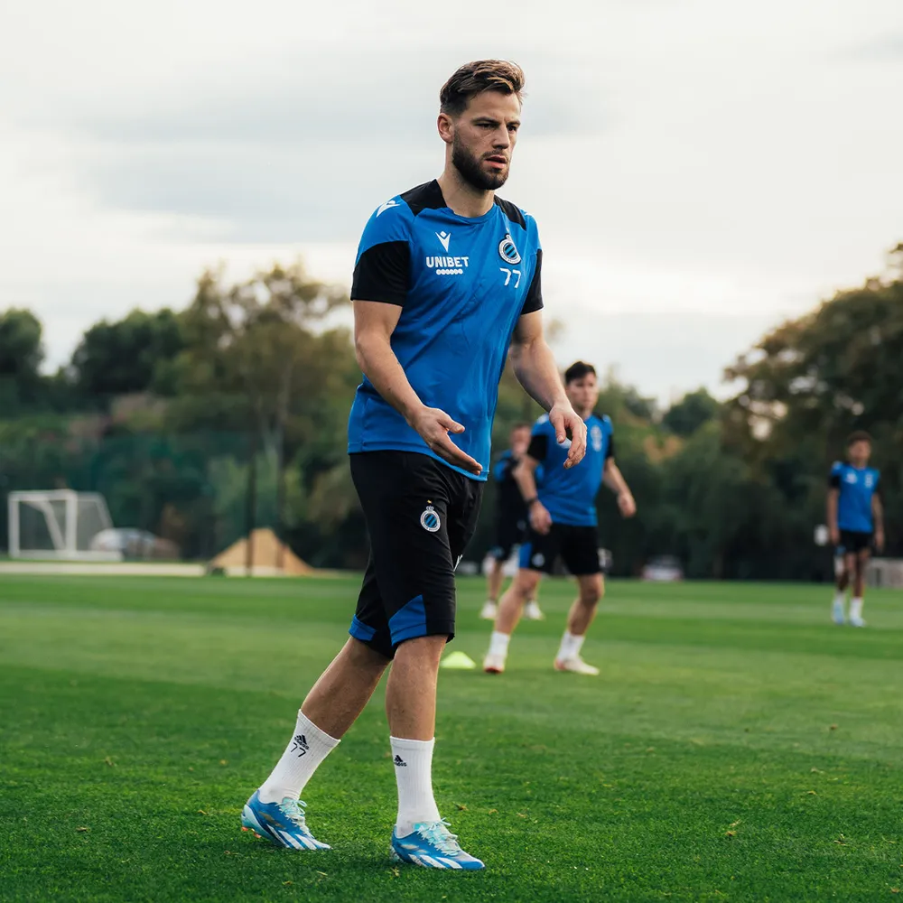 <p>De eerste training op Spaanse bodem zit erop!</p>