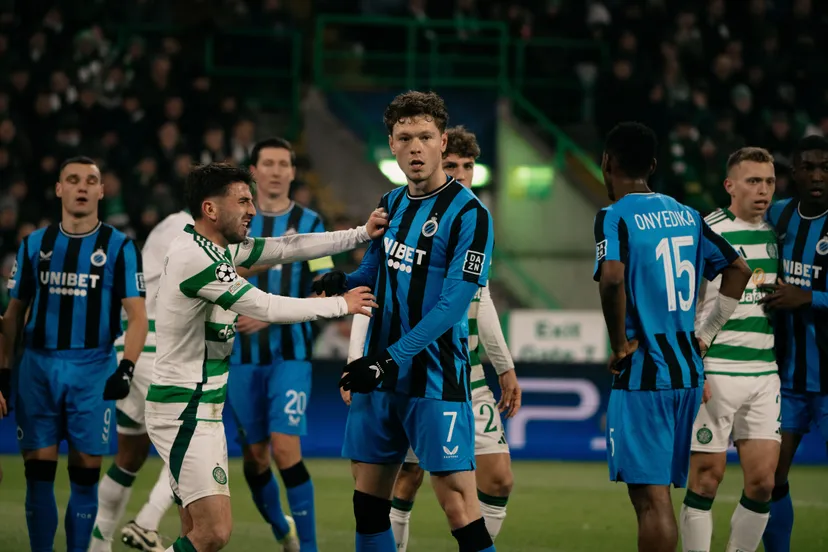 Sterk Blauw-Zwart moet zich tevreden stellen met puntendeling tegen Celtic