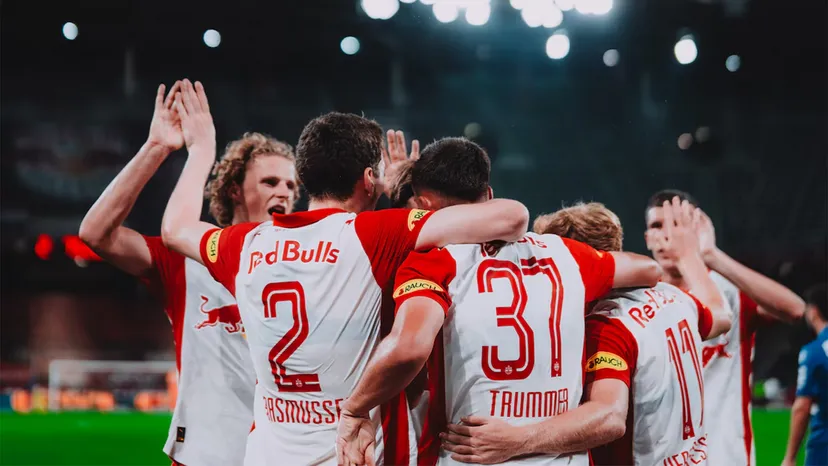 RB Salzburg wint met forfaitcijfers van Grazer AK