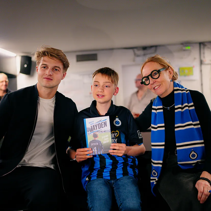 Jayden (12) stelt boek voor op Jan Breydel: “Blijf je dromen najagen”