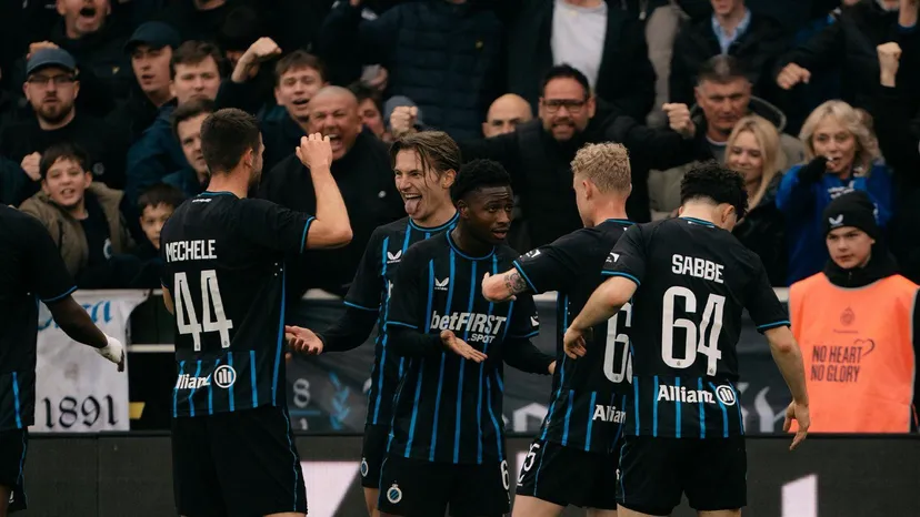 Club verslaat AA Gent met 2-1