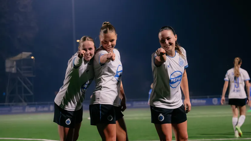Club YLA boekt overtuigende 0-4 zege tegen KRC Genk Ladies