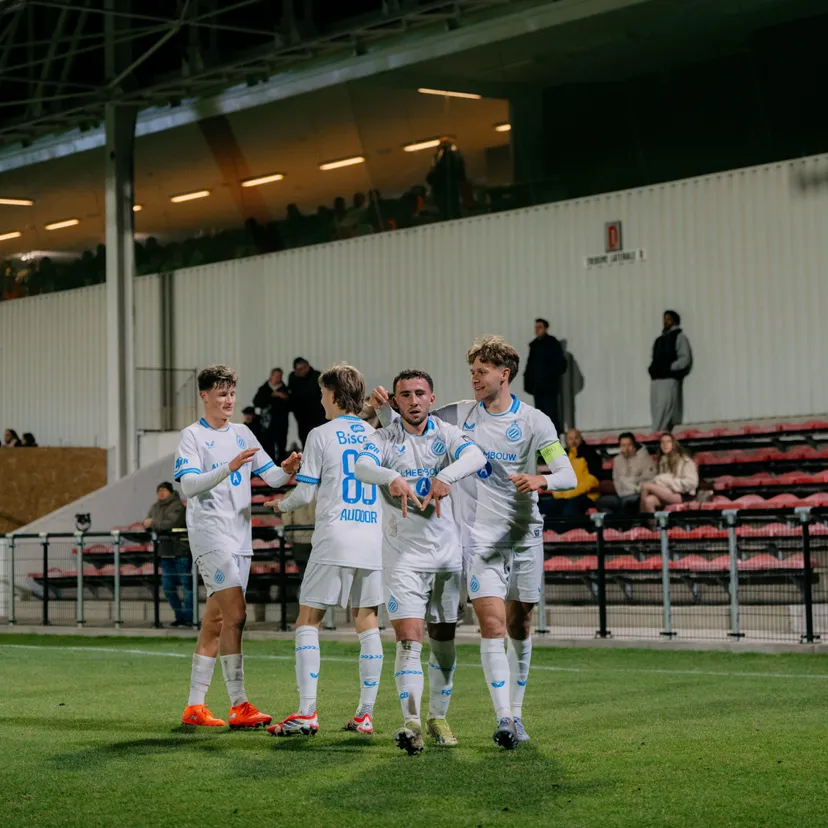 Club NXT U23 pakt de drie punten op het veld van Olympic Charleroi