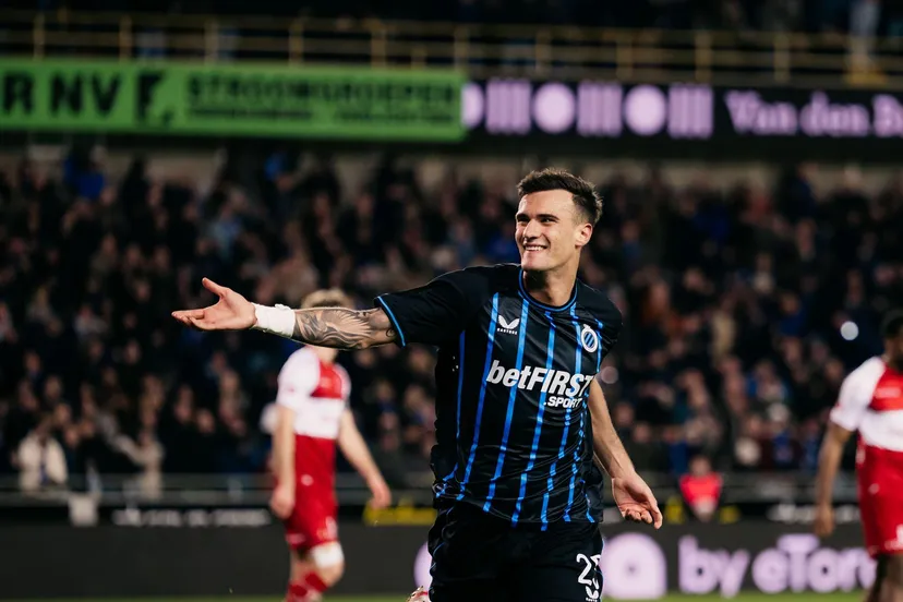 Club wint knotsgekke match tegen Zulte Waregem met 4-3