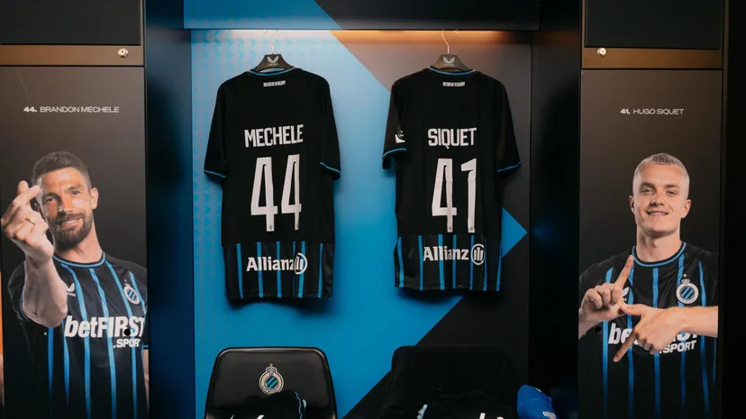 De elf basisspelers van Club tegen Eendracht Aalst