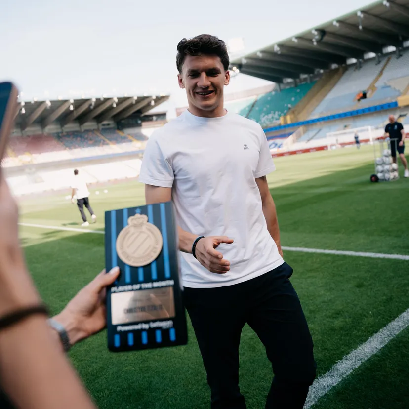 Christos Tzolis verkozen to Player of The Month