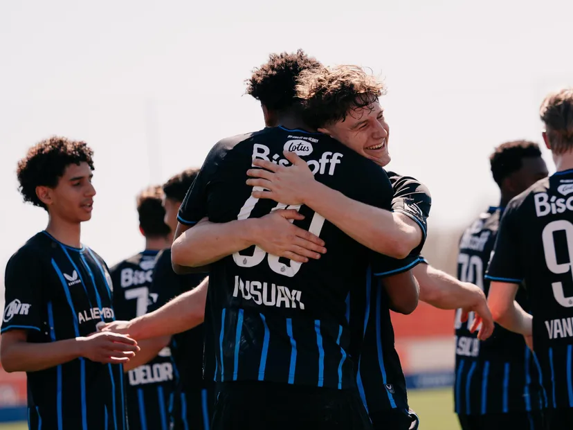 Club NXT U19 wint met 0-4 tegen Atlético Madrid en mag zich opmaken voor halve finale Youth League