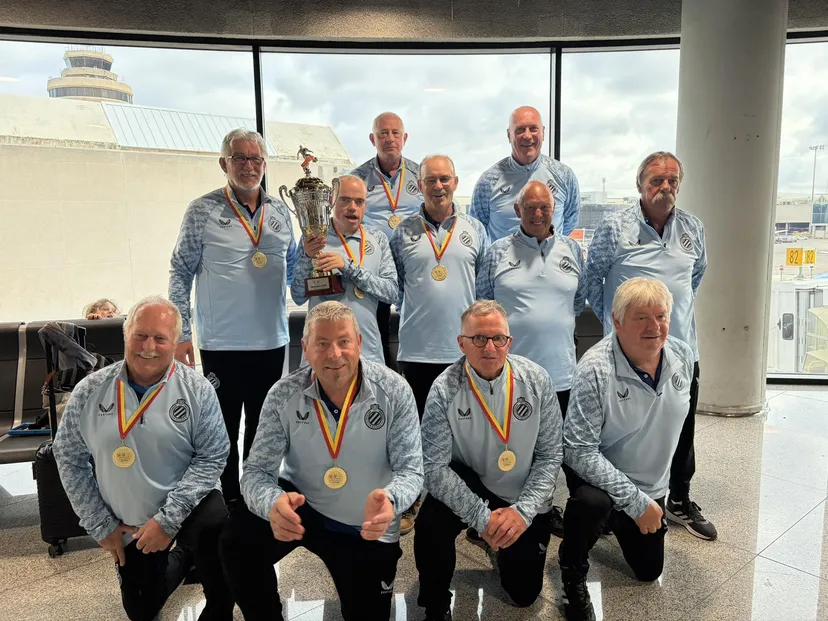 Club Brugge Legends winnen wandelvoetbaltornooi