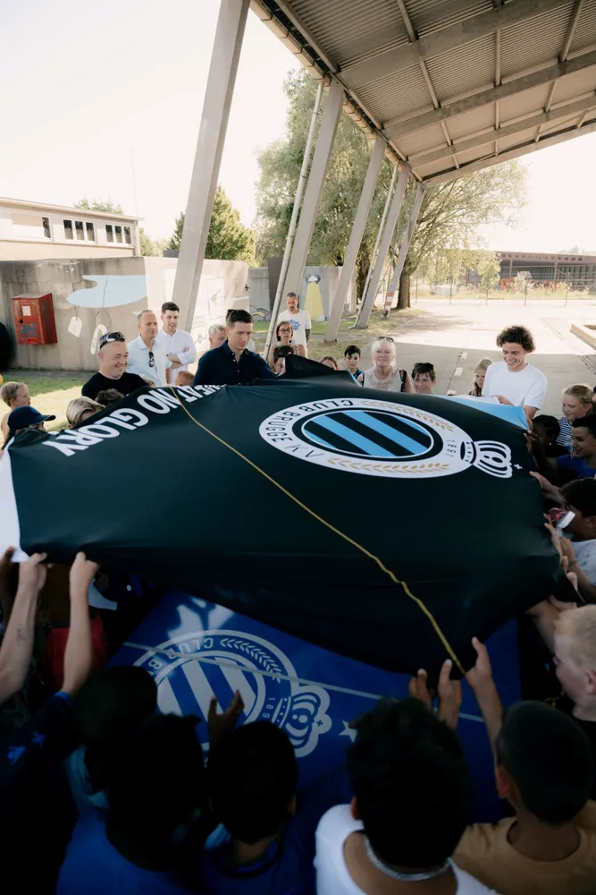 Nieuwe teqball tafel feestelijke ingehuldigd in Kustpark Knapen