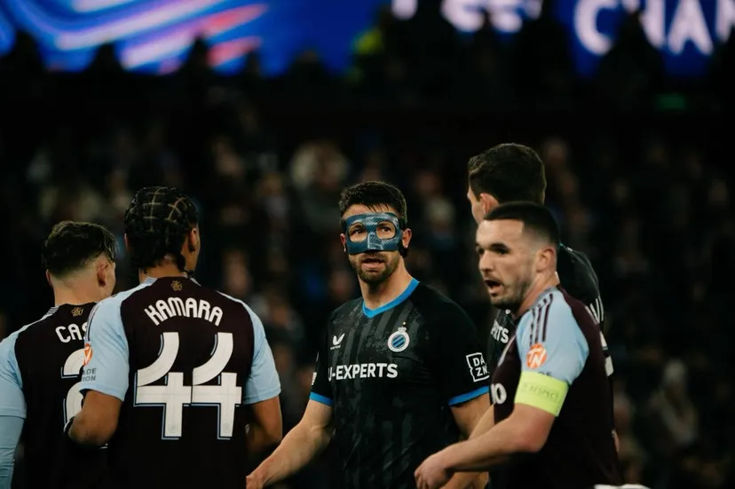 Club Brugge exit the European stage with pride after defeat at Aston Villa