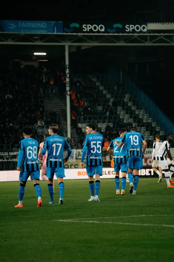 Last gasp goal by Vanaken helps Club towards a point at Charleroi