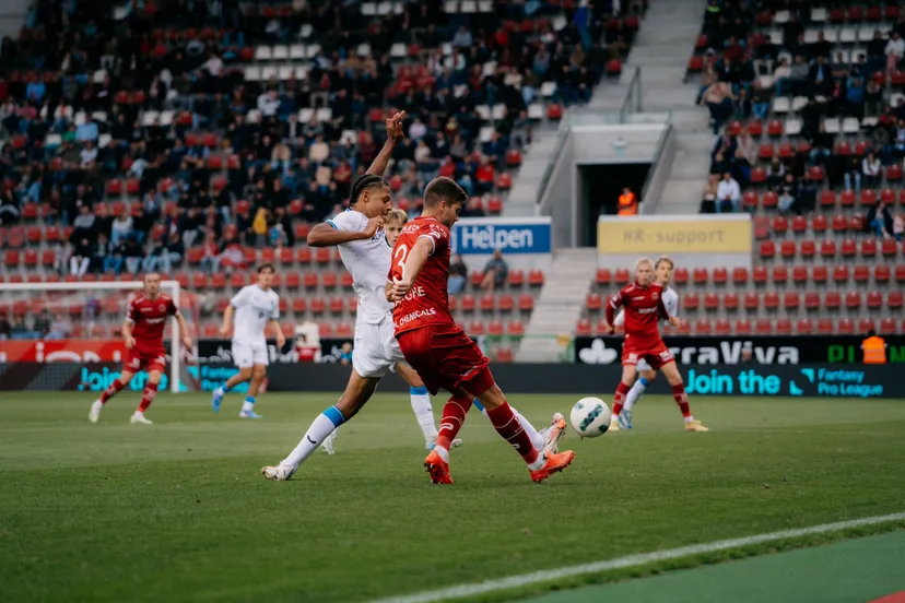 Club gaat nipt onderuit bij Zulte Waregem