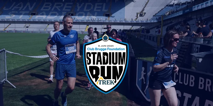 Register now for the June 8 Club Brugge Foundation Stadium Run