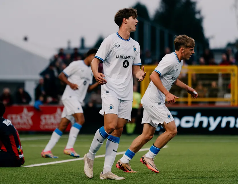 Club NXT U23 deelt de punten met RFC Liège