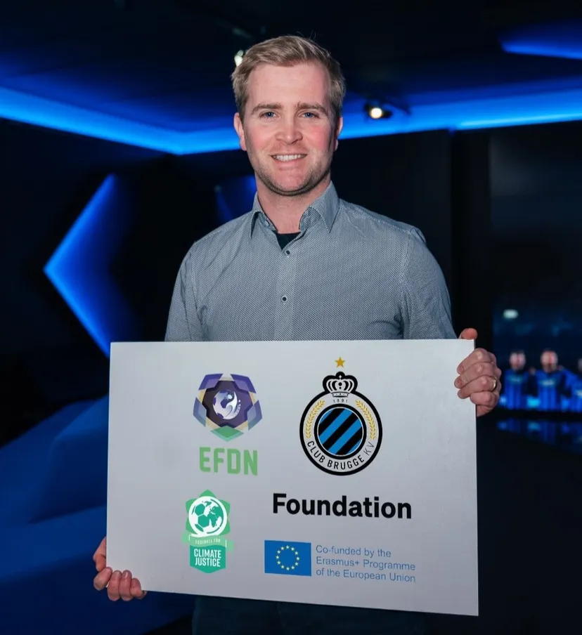 Club Brugge Foundation wordt partner van Football for Climate Justice