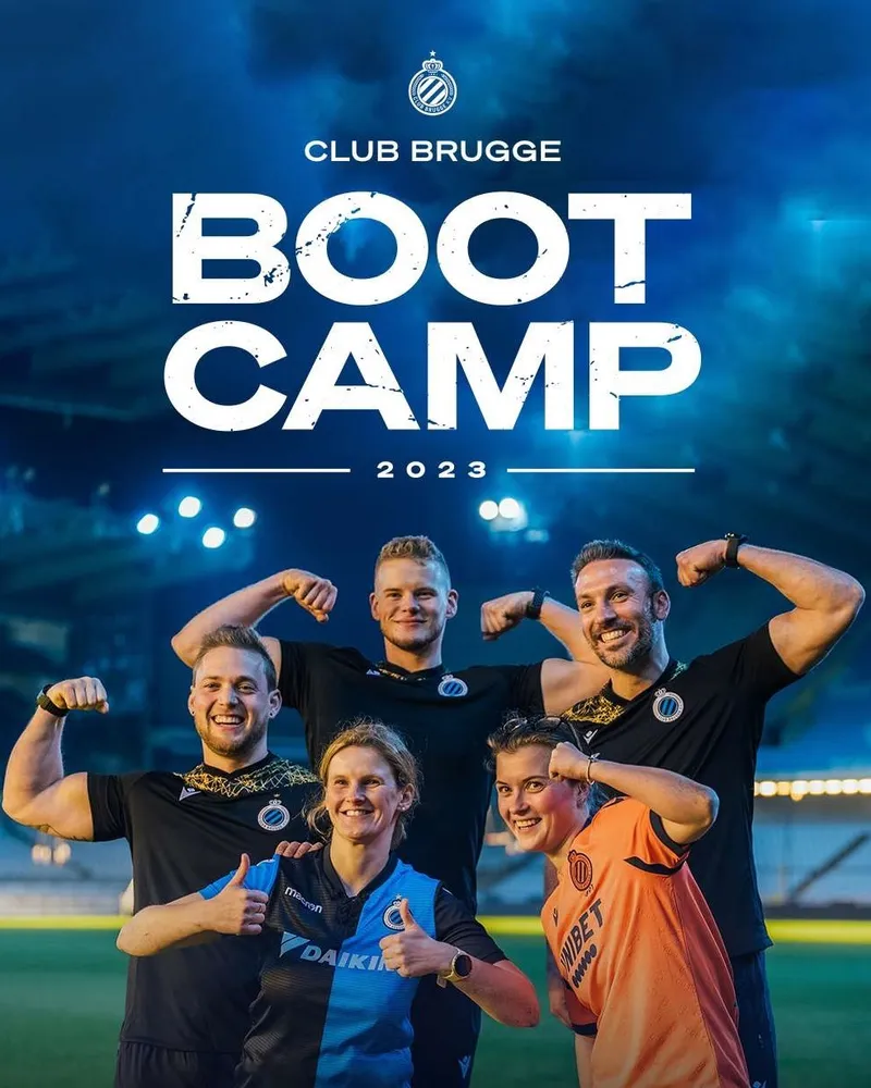 Schrijf je in voor de Club Brugge Bootcamp
