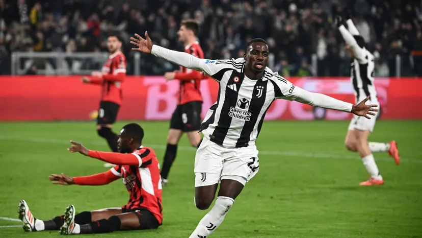 Juventus victorious in AC Milan clash