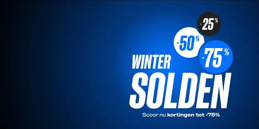 Scoor tot -75% tijdens de wintersolden!