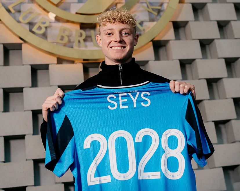 Joaquin Seys tot 2028 bij Club Brugge