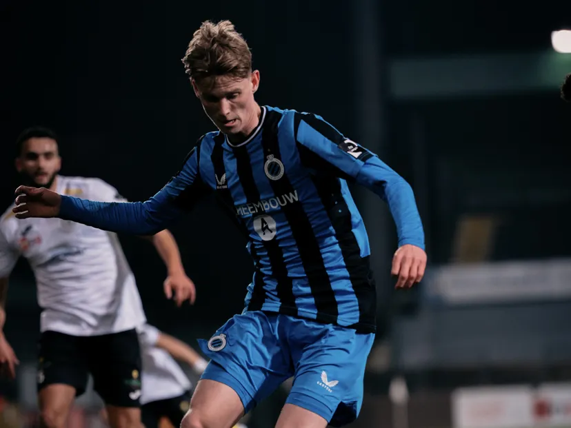 Club NXT U23 strijdend ten onder op het veld van Lokeren-Temse