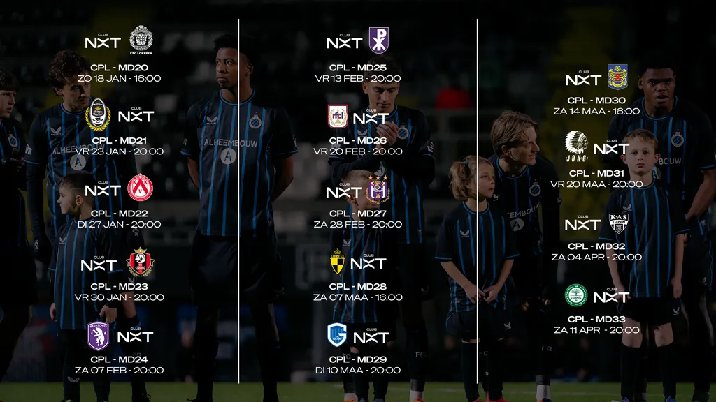 <p>Challenger Pro League tot en met speeldag 34.</p>