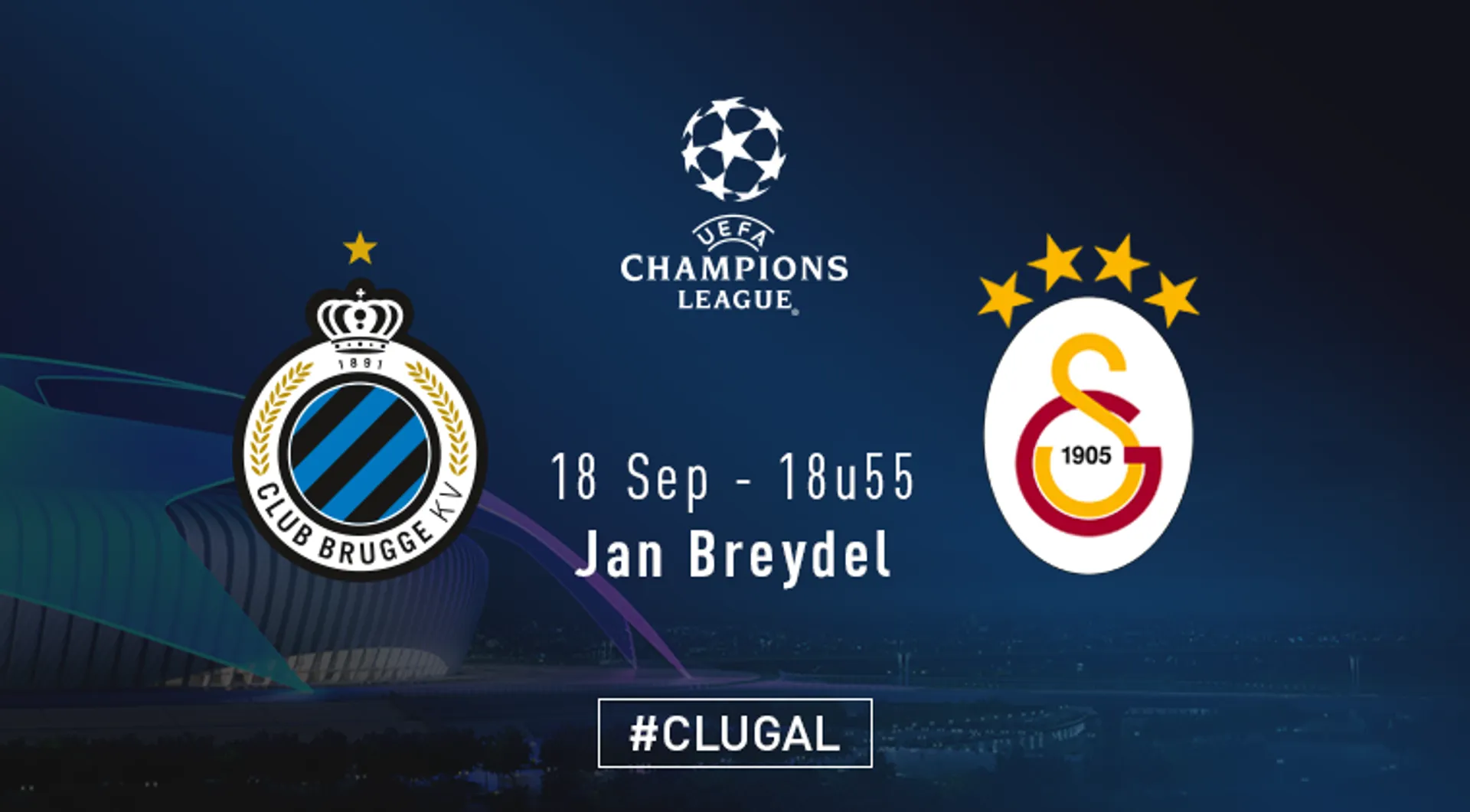 Club Brugge v Galatasaray facts, UEFA Champions League