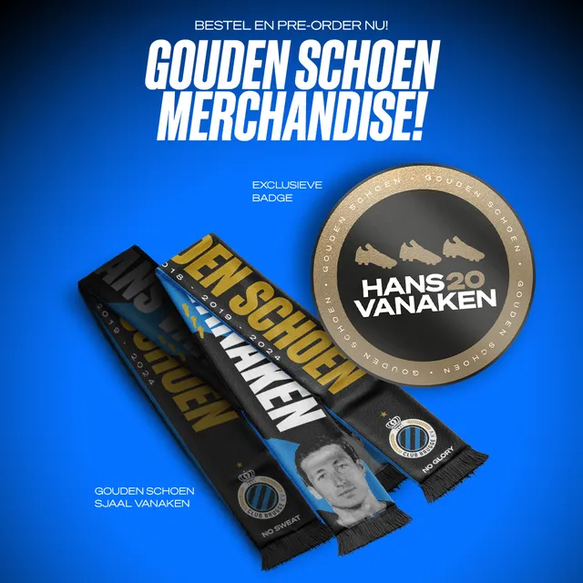 Gouden Schoen Merchandise